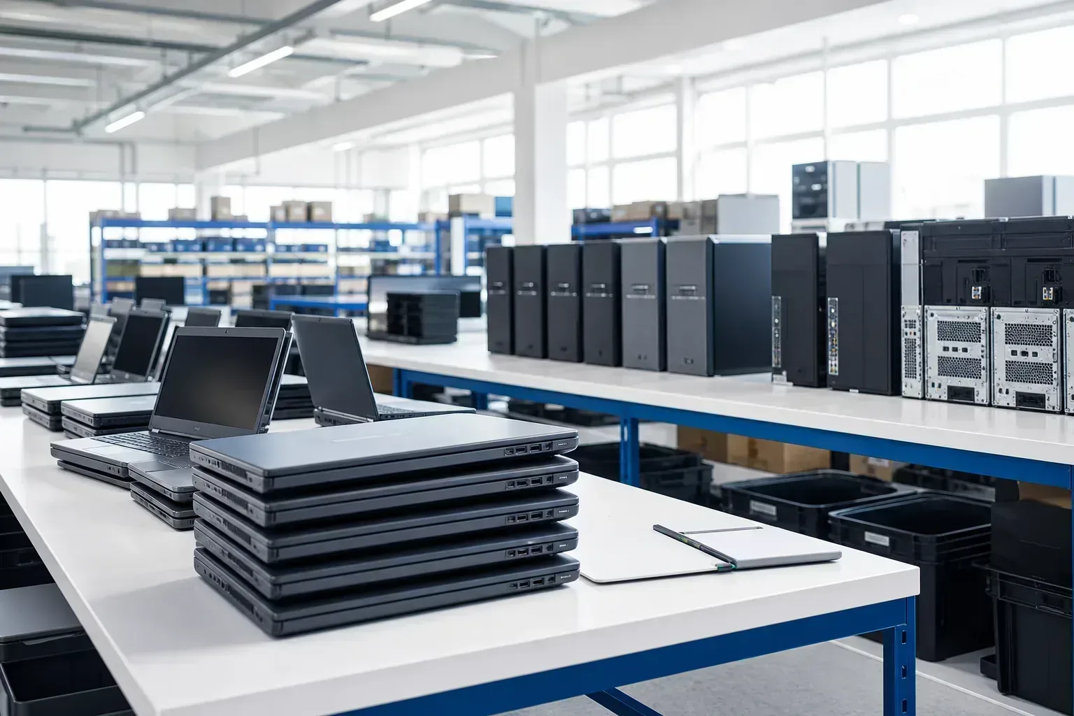 Certified IT e-waste processing and secure asset recovery